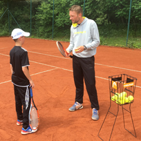 Einzelunterricht Kinder Tennis