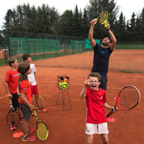 Erwachsenen Gruppentraining Tennis
