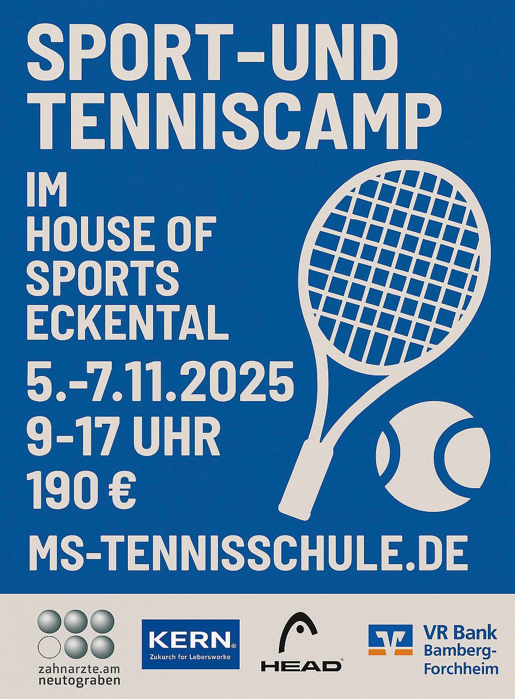 Sport und Tenniscamps 2025